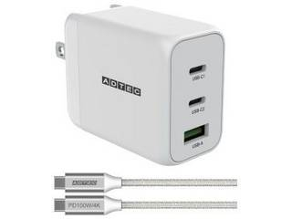 PD3.0 �[�d�� 65W�Ή� Type-C�P�[�u���Z�b�g APD-V065AC2-wC-WH