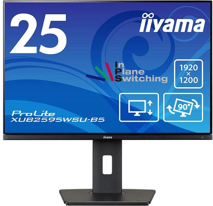 IPS�p�l���̗p WUXGA�Ή� 25�^�t���f�B�X�v���C/�u���b�N/�X�s�[�J�[/���~ XUB2595WSU-B5