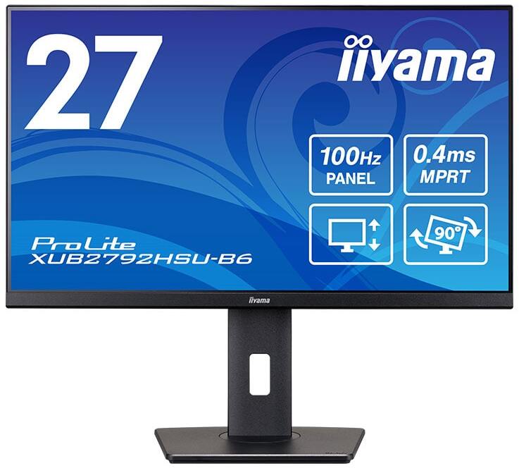 IPS�p�l���̗p �t��HD�Ή� 27�^�t���f�B�X�v���C /HDMI�ADP/�u���b�N/�X�s�[�J�[/���~/��] XUB2792HSU-B6