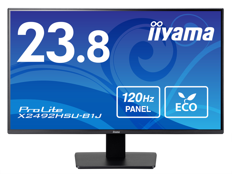 �t��HD�Ή� 23.8�^�t���f�B�X�v���C/HDMI�ADP/�X�s�[�J�[/IPS/�p�x����/3�N�ۏ� X2492HSU-B1J