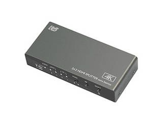 ラトックシステム 入力切替機能付HDMI分配器(ダウンスケール対応) RS-HDSP22-4K