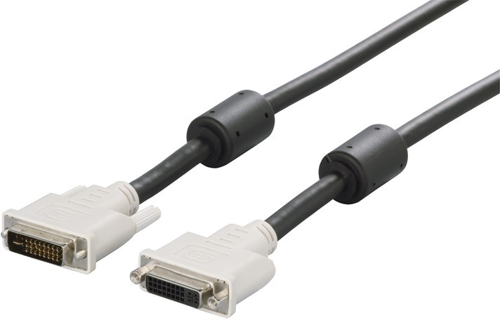 BSDCDED20 ディスプレイ延長ケーブル DVI-Dオス:DVI-Dメス 2.0m デジタル接続用