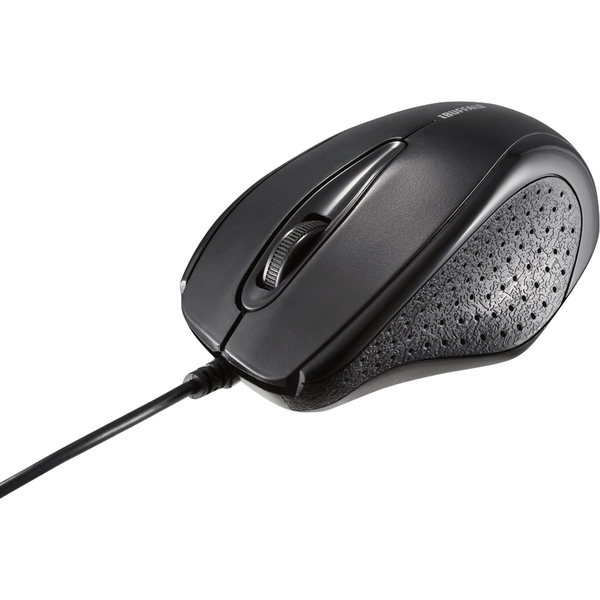 �L��IR LED�}�E�X 3�{�^�� �ȈՃp�b�P�[�W �u���b�N BSMRU21BKZ