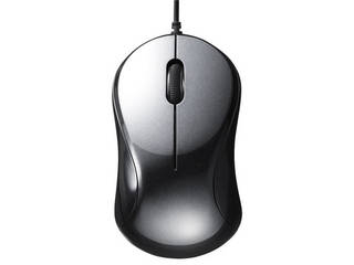 �L��BlueLED���w���}�E�X �É� 3�{�^�� BSMBU100BK �u���b�N