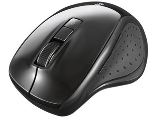 5�{�^�� Bluetooth5.0 BlueLED �}�E�X �u���b�N BSMBB300BK