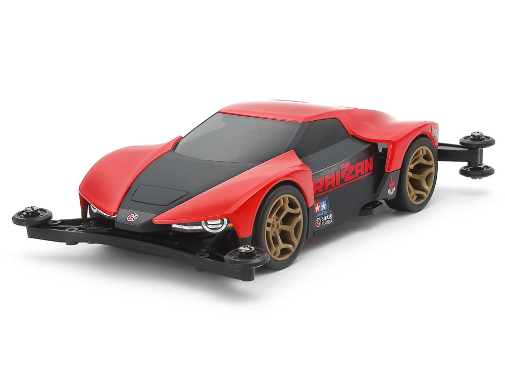 【夏休み期間セール】ミニ四駆ガチマシン完成品(ボディおまけ付き) HG カーボンマルチ強化プレート(1.5mm) J-CUP2025 | タミヤ