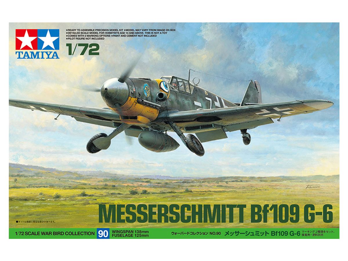 EH[o[hRNV No.90 1/72 bT[V~bg Bf109 G-6 60790
