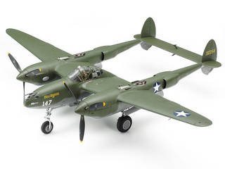 1/48 ���b�L�[�h P-38F/G ���C�g�j���O �v�����f��