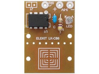 LED表示静電容量式タッチセンサーキット　LK-CB6