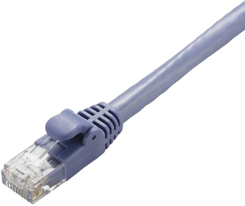 CAT6A���� �������\LAN�P�[�u�� [�u���[] 0.3m LD-GPA/BU03