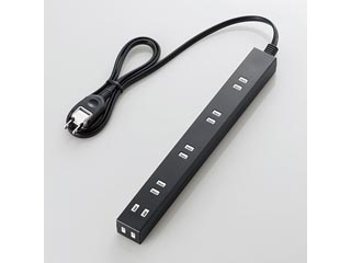 T-SLK-2610BK ���K�[�h�tAC�A�_�v�^�Ή��X�����^�b�v[�u���b�N] 1.0m�ɂ��Ă̊��z�E�]���E���R�~�i�N�`�R�~�j�����L�����������B