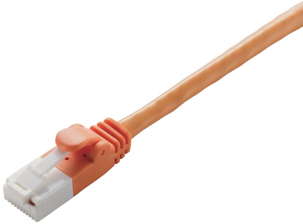 CAT6���� �ܐ܂�h�~ LAN�P�[�u�� 5m �ȈՃp�b�P�[�W�d�l LD-GPT/DR5/RS �I�����W