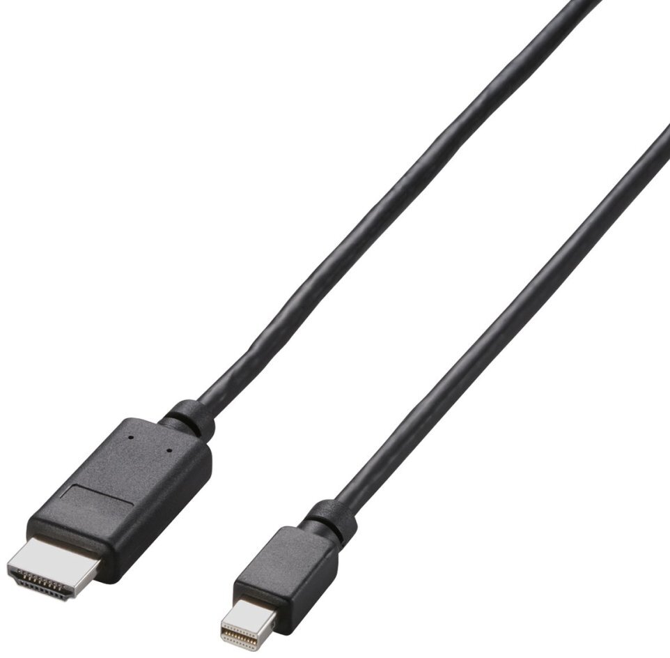 Mini DisplayPort-HDMI�ϊ��P�[�u��/2m/�u���b�N AD-MDPHDMI20BK