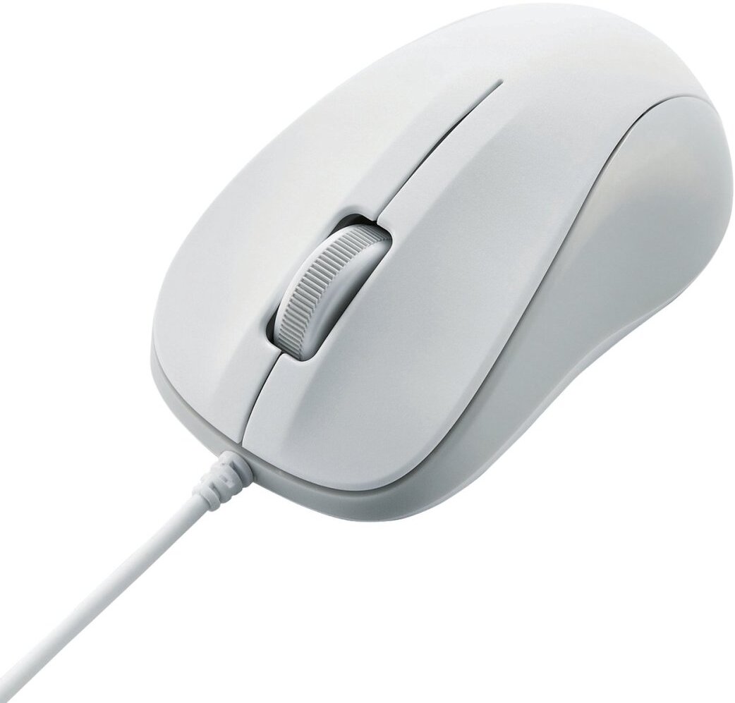 USB���w���}�E�X/S�T�C�Y/3�{�^��/�z���C�g/RoHS�w�ߏ��� M-K5URWH/RS