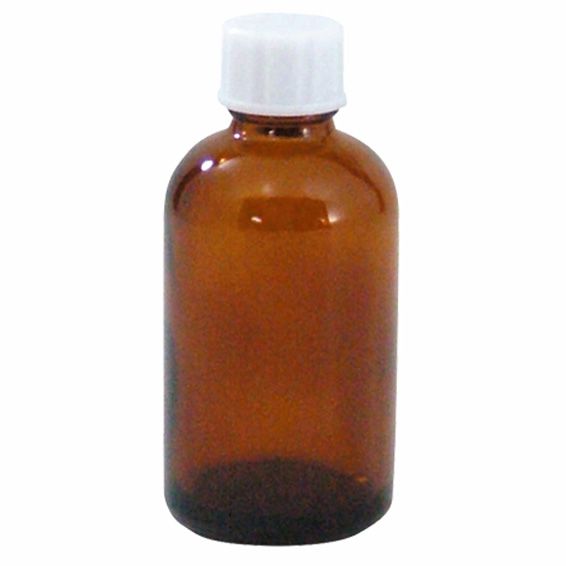 13-664-6130 植物油用茶色遮光瓶（中栓付き） 60ml