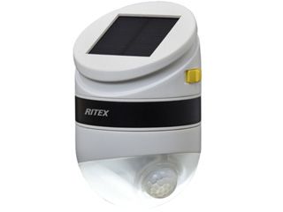 RITEX どこでもセンサーライト ソーラーライト ASL-093