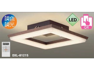 大型商品！】DXL-81215 間接LEDシーリングライト(黒塗装) 【～14畳用