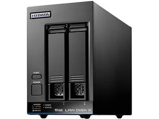 I・O DATA アイ・オー・データ 10GbE & マルチギガビット Linux 法人2ドライブNAS 16TB (5年保証・データ復旧) HDL2-XA16B