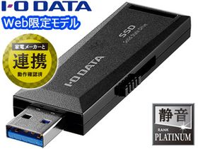 Web限定モデル USB 3.2 Gen 2対応スティックSSD 1TB パソコン/テレビ録画対応 SSPM-US1K/E