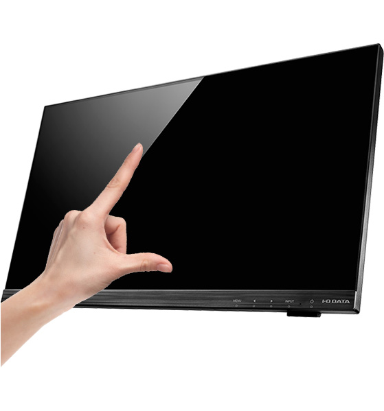 10�_�}���`�^�b�`�Ή�21.5�^���C�h�t���f�B�X�v���C LCD-MF224FDB-T2