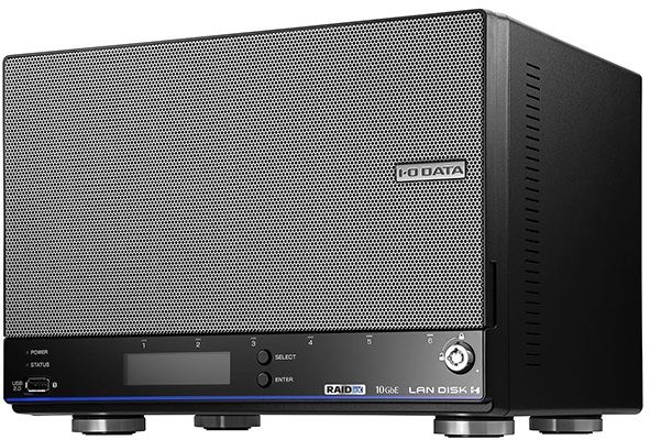 I・O DATA アイ・オー・データ 法人向け6ドライブNAS(ネットワークHDD) 5年保証 36TB HDL6-HB36