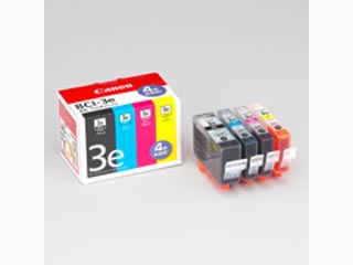 BCI-3E/4MP �C���N�^���N BCI-3e 4�F�}���`�p�b�N BK/C/M/Y�ɂ��Ă̊��z�E�]���E���R�~�i�N�`�R�~�j�����L�����������B