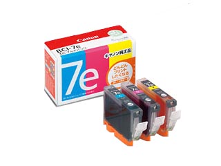 BCI-7E/3MP �C���N�^���N BCI-7e 3�F(C/M/Y) �}���`�p�b�N 1018B004