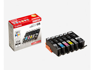 �y�����z�C���N�^���N BCI-351XL(BK/C/M/Y/GY)+BCI-350XL �}���`�p�b�N(��e��) BCI-351XL+350XL/6MP