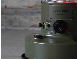 TOYOTOMI トヨトミ RR-GER25(G)赤熱対流型石油ストーブ GEAR MISSION