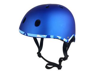 ジュニア ラウンド型ヘルメット 49cm-55cm ブルー RH60448