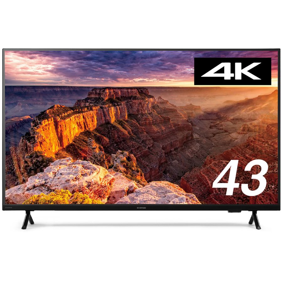 ADSパネル採用 4K対応43V型液晶ディスプレイ サイネージ LUCA 3年保証 DO-DU434S-B