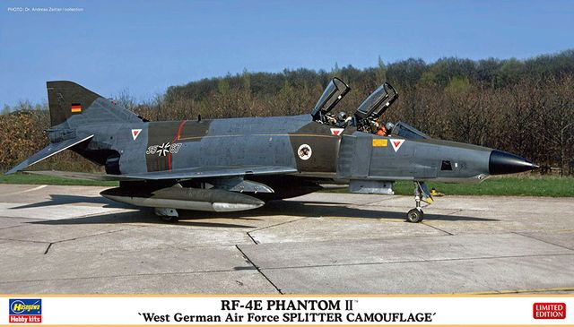 1/72 RF-4E ファントム II 西ドイツ空軍 スプリッター迷彩