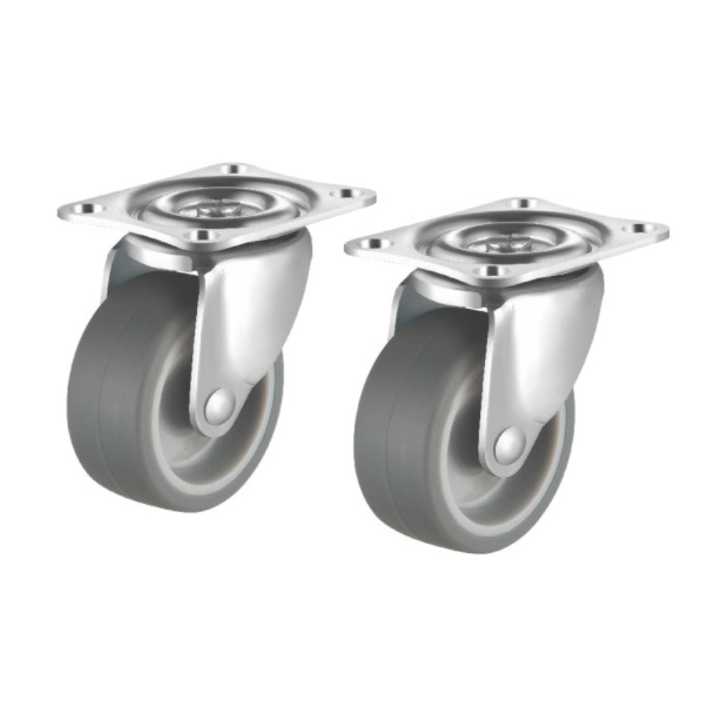 【7個セット】ハンマーキャスター 313S-UB100 旋回式ウレタン車輪 313S-UB100 | キャスターのトップブランド、ハンマーキャスター