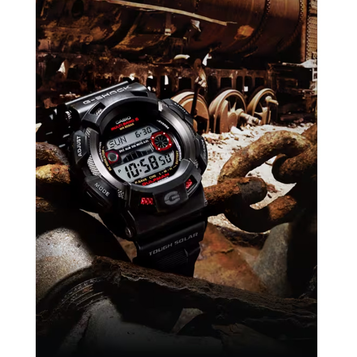 G-SHOCK ガルフマン 電波ソーラーモデル GW-9110-1JF 【 ムラウチドットコム 】