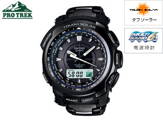 CASIO プロトレック　PRW-5100YT Casio Protrek PRW-5100YT-1JF Black Titan Limited - Shopping