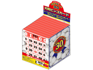 （まとめ）ハナヤマ ビンゴカード50 1パック（50枚）〔×50セット〕 ビンゴカード50 ハナヤマの通販