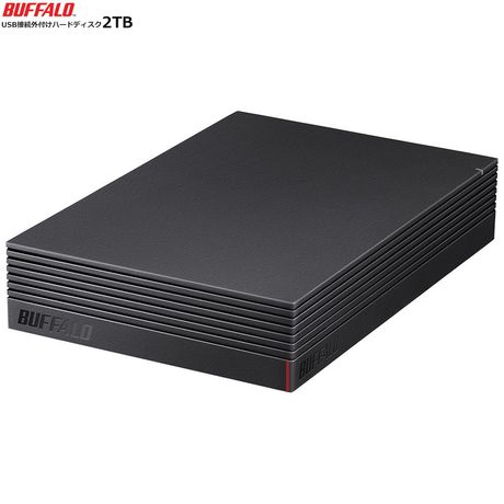 BUFFALO バッファロー 外付けHDD 6TB HD-NRLD6.0U3-BA PC用 TV録画用 
