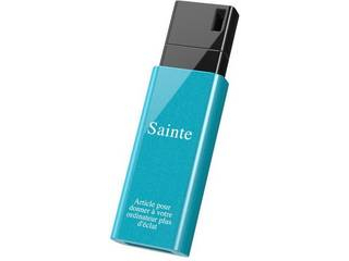 USB3.1(Gen1)�m�b�N�X���C�hUSB������ 32GB �u���[ RUF3-KSW32G-BL