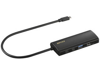 Type-C�ڑ��h�b�L���O�X�e�[�V���� PD�Ή� HDMI�o�� LUD-U3-CGHDBK �u���b�N