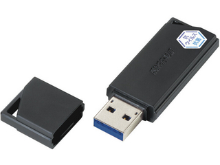USB3.2(Gen1) �R�E�C���X�E�R��USB������ 32GB RUF3-KVB32G-BK �u���b�N