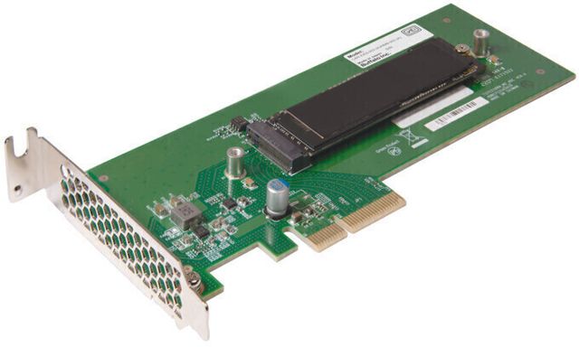 TeraStation用 オプション キャッシュ用 NVMe SSD 2TB+PCIeカード OP-NVSSD-2.0T