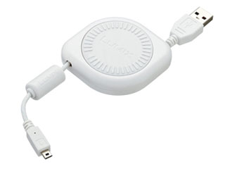 DMW-USBC1�@�f�W�^���J���� LUMIX��pUSB�ڑ��P�[�u���@�z���C�g
