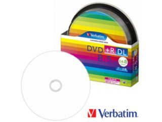 DVD+R DL 8.5GB 10枚スピンドル・IJP白ワイド DTR85HP10SV1