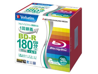 �^��pBD-R 25GB�i1-4�{���Ή��j 5mm�P�[�X 20�� VBR130YP20V1�ɂ��Ă̊��z�E�]���E���R�~�i�N�`�R�~�j�����L�����������B