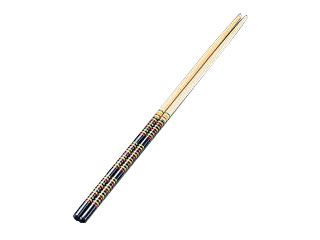 竹製　歌舞伎菜箸　黒 36cm