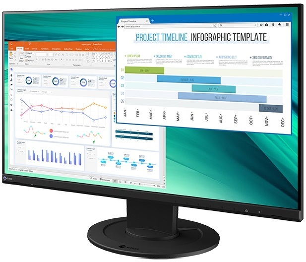IPSpl̗p tHDΉ23.8^ChtfBXvC ~ FlexScan EV2460-BK ubN