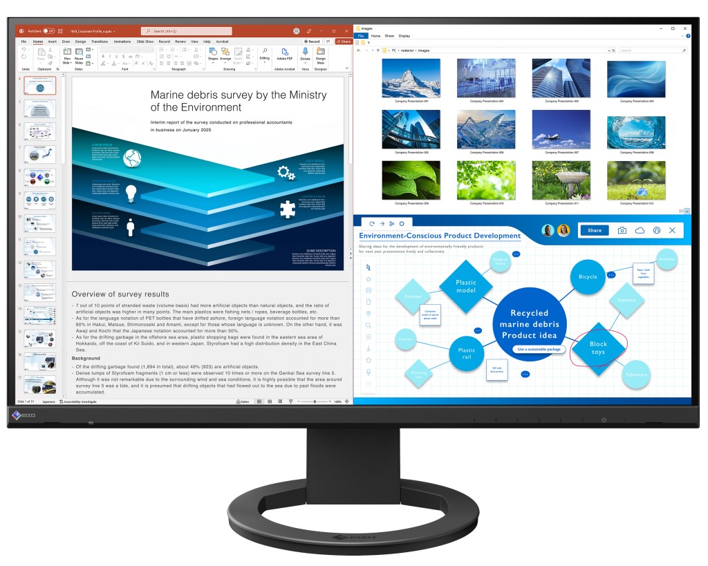 WQHD�Ή� FlexScan 27�^�J���[�t�����j�^�[(USB Type-C�ADisplayPort�AHDMI/�u���b�N) EV2720S-BK