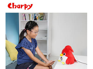 鳥型英会話ロボット Charpy（チャッピー） Chocolate CH-2GB