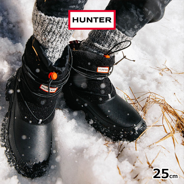 HUNTER スノーブーツ 25-