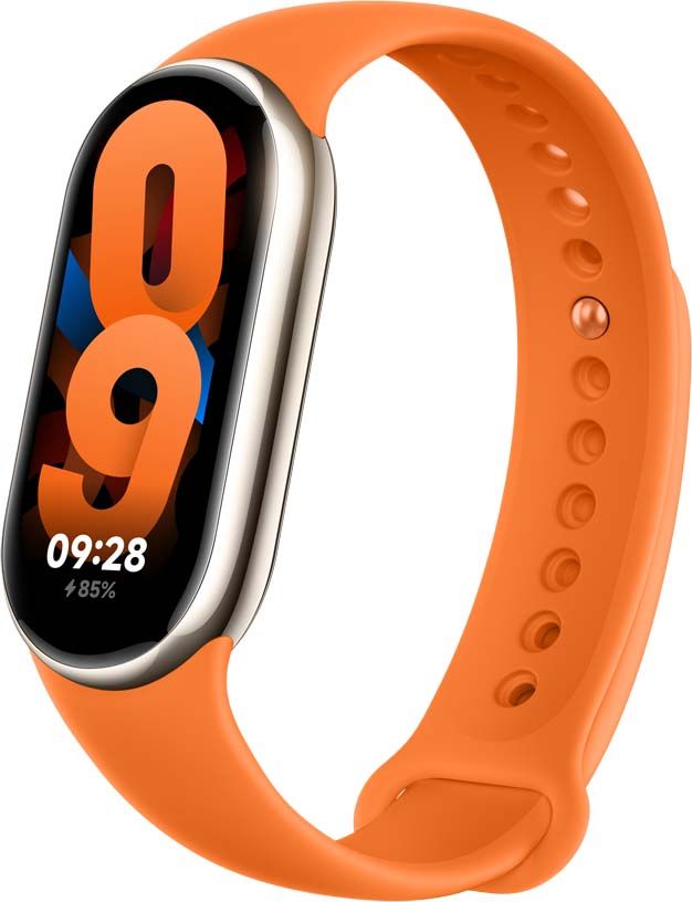 スマートウォッチ ストラップ Xiaomi Smart Band 8 Strap Sunrise Orange BHR7312GL サンライズオレンジ